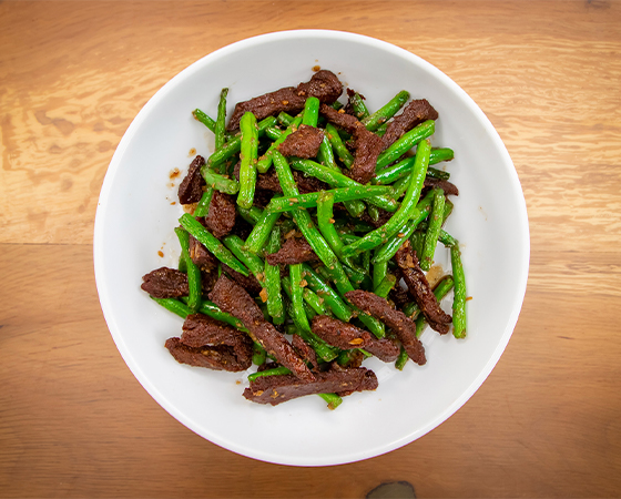 Image: BEFFLESS GARLIC GREEN BEANS